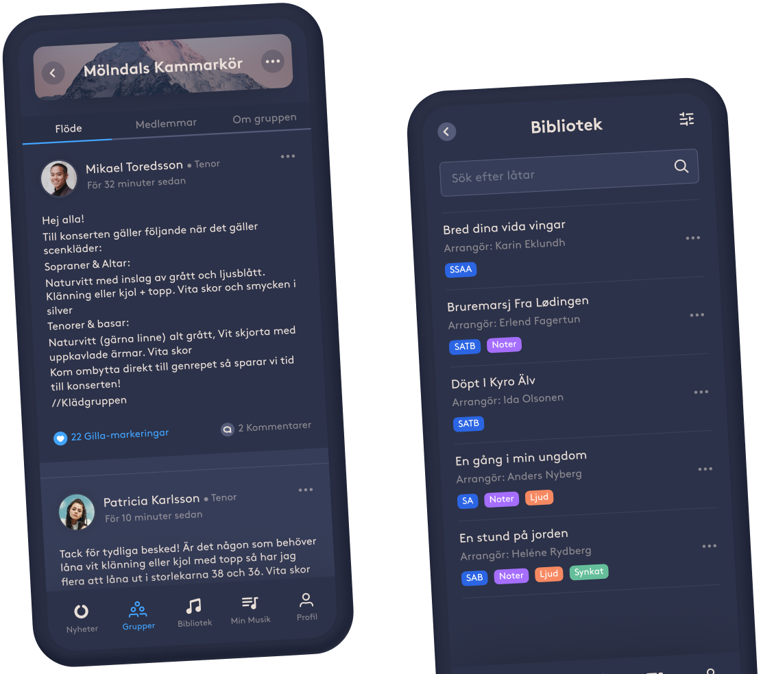 Devices with the We are voice app